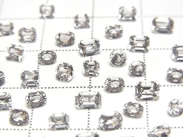 [Video] UV Color Change Scapolite Loose Stone Mixed Shape Faceted [Small] 5pcs