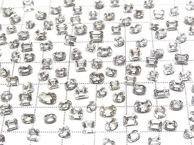 [Video] UV Color Change Scapolite Loose Stone Mixed Shape Faceted [Medium] 5pcs