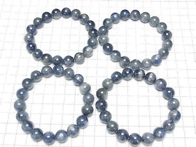 [Video] Kyanite AA++ Round 11.5mm Bracelet
