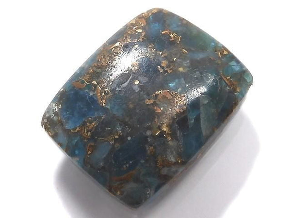 [Video][One of a kind] Copper Apatite Cabochon 1pc NO.4