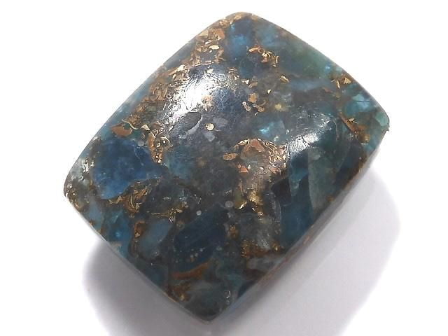 [Video][One of a kind] Copper Apatite Cabochon 1pc NO.4