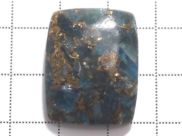 [Video][One of a kind] Copper Apatite Cabochon 1pc NO.4