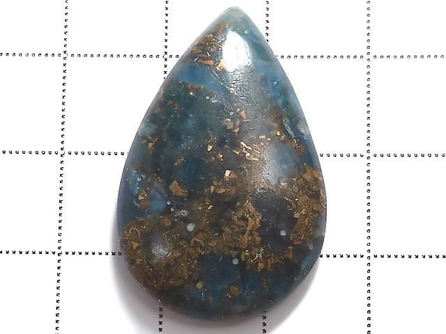 [Video][One of a kind] Copper Apatite Cabochon 1pc NO.8