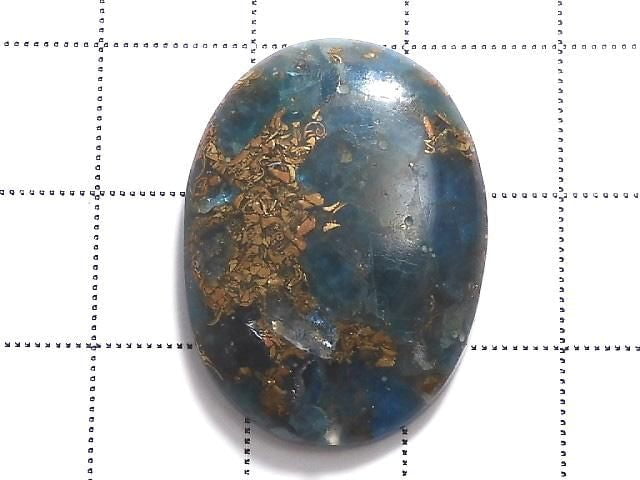 [Video][One of a kind] Copper Apatite Cabochon 1pc NO.12