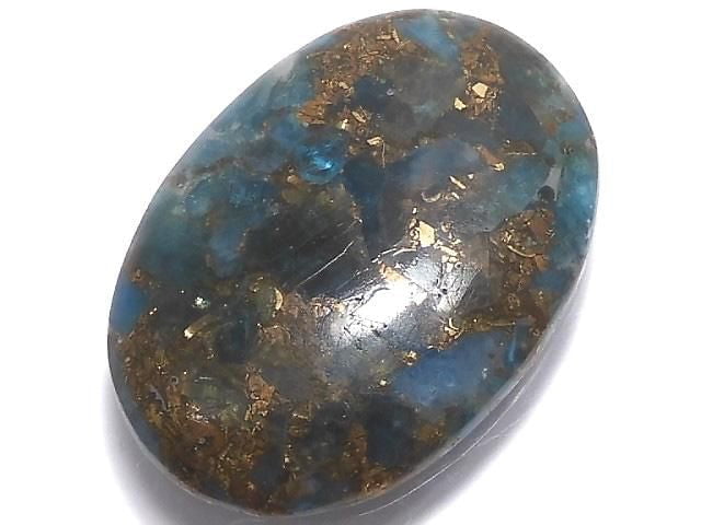 [Video][One of a kind] Copper Apatite Cabochon 1pc NO.14