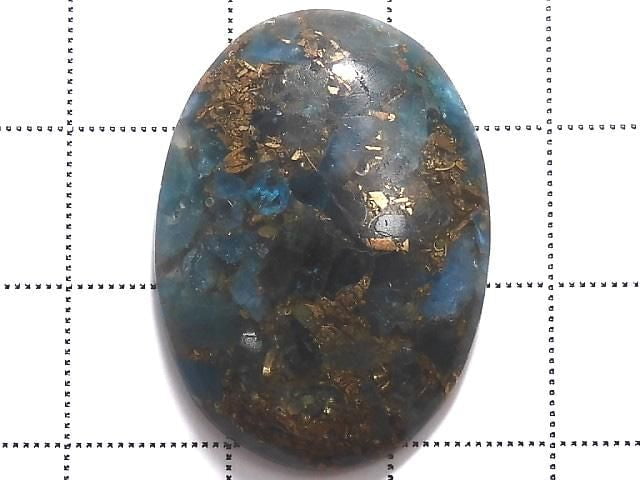 [Video][One of a kind] Copper Apatite Cabochon 1pc NO.14