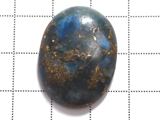 [Video][One of a kind] Copper Apatite Cabochon 1pc NO.15