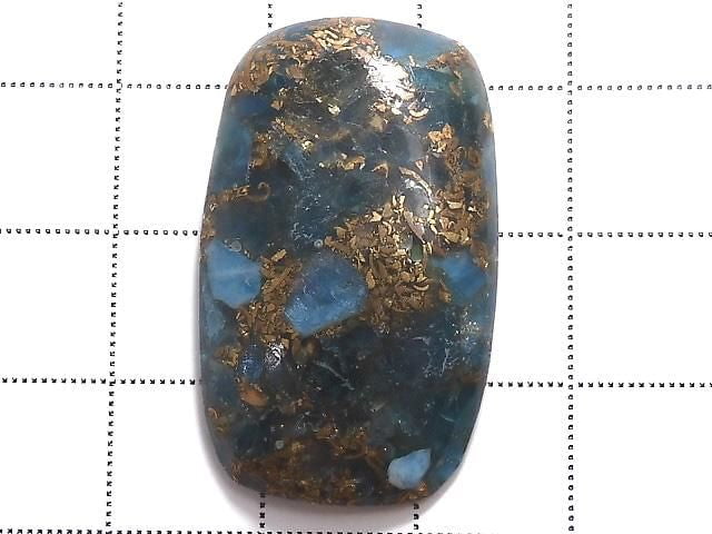 [Video][One of a kind] Copper Apatite Cabochon 1pc NO.16
