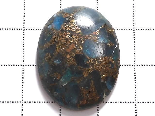 [Video][One of a kind] Copper Apatite Cabochon 1pc NO.18