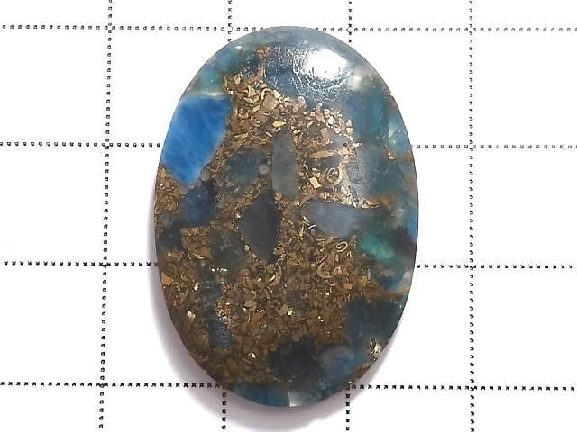 [Video][One of a kind] Copper Apatite Cabochon 1pc NO.20
