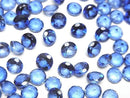 [Video] High Quality Blue Mystic Topaz AAA Loose Stone Round Faceted 5x5mm 5pcs