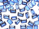 [Video] High Quality Blue Mystic Topaz AAA Loose Stone Rectangle Faceted 6x4mm 5pcs