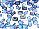 [Video] High Quality Blue Mystic Topaz AAA Loose Stone Rectangle Faceted 6x4mm 5pcs