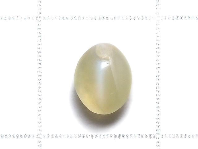 [Video][One of a kind] High Quality Chrysoberyl Cat's Eye AAA- Cabochon 1pc NO.16