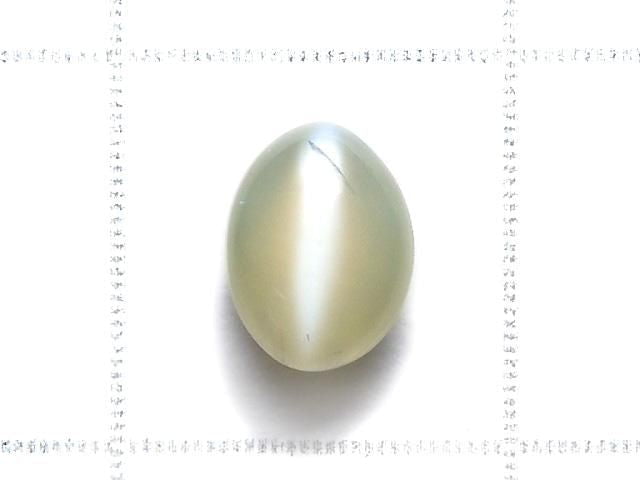 [Video][One of a kind] High Quality Chrysoberyl Cat's Eye AAA- Cabochon 1pc NO.20
