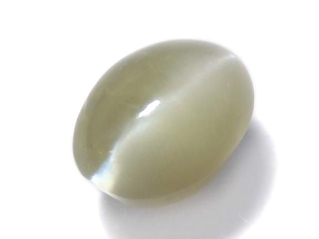 [Video][One of a kind] High Quality Chrysoberyl Cat's Eye AAA- Cabochon 1pc NO.22