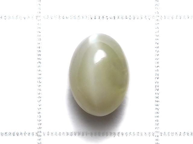 [Video][One of a kind] High Quality Chrysoberyl Cat's Eye AAA- Cabochon 1pc NO.22