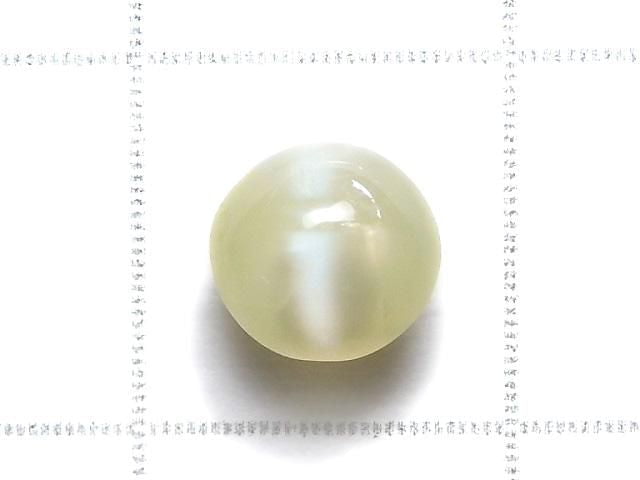 [Video][One of a kind] High Quality Chrysoberyl Cat's Eye AAA- Cabochon 1pc NO.23