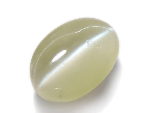 [Video][One of a kind] High Quality Chrysoberyl Cat's Eye AAA- Cabochon 1pc NO.24