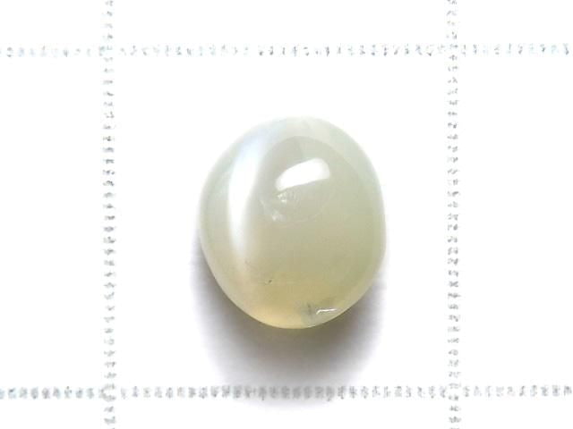 [Video][One of a kind] High Quality Chrysoberyl Cat's Eye AAA- Cabochon 1pc NO.25