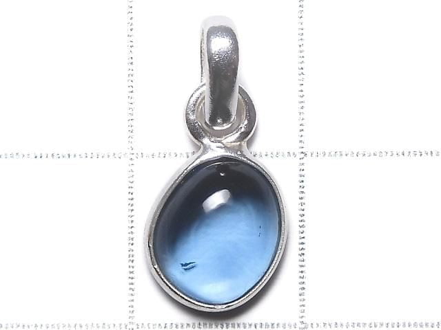 [Video][One of a kind] High Quality London Blue Topaz AAA Pendant Silver925 NO.23
