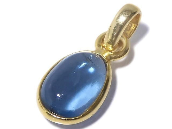 [Video][One of a kind] High Quality London Blue Topaz AAA Pendant 18KGP NO.30