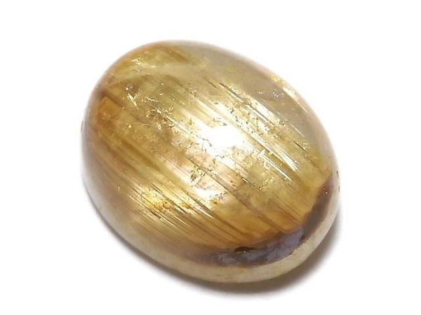 [Video][One of a kind] High Quality Rutilated Quartz AAA Cabochon 1pc NO.131