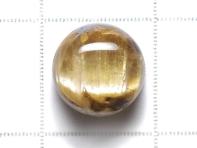 [Video][One of a kind] High Quality Rutilated Quartz AAA Cabochon 1pc NO.132