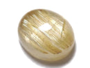 [Video][One of a kind] High Quality Rutilated Quartz AAA Cabochon 1pc NO.138