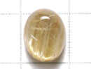 [Video][One of a kind] High Quality Rutilated Quartz AAA Cabochon 1pc NO.138