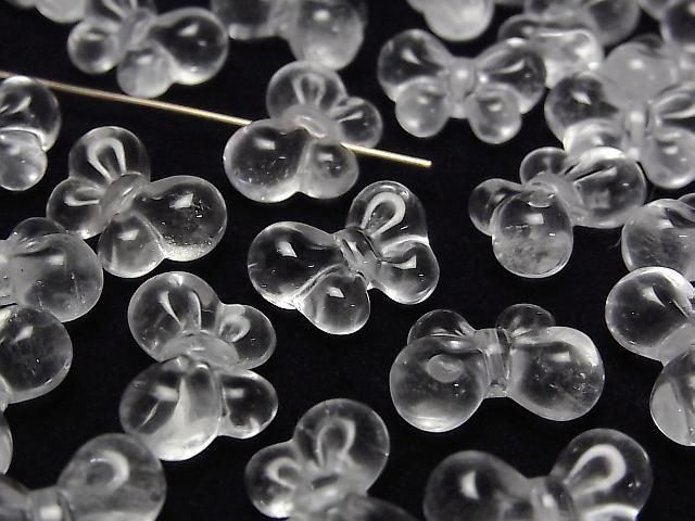 [Video] Crystal AAA Ribbon Motif 12x17mm [Drilled Hole] 1pc