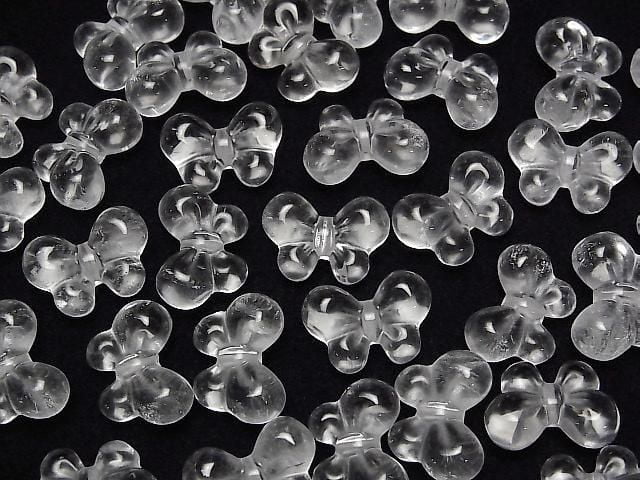 [Video] Crystal AAA Ribbon Motif 12x17mm [Drilled Hole] 1pc