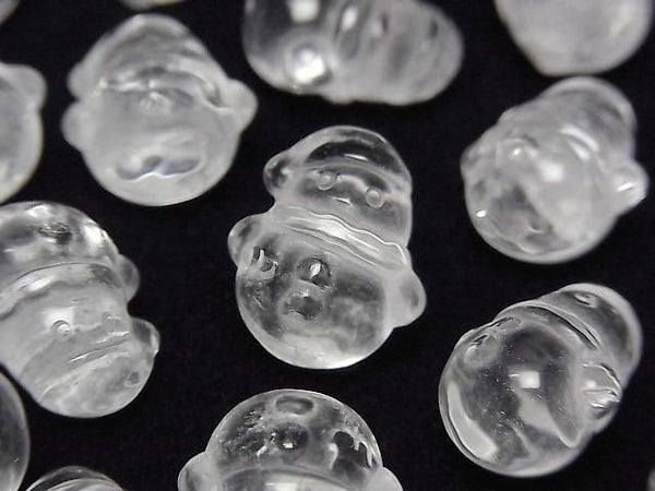 [Video] Crystal AAA Snowman Motif 16x14mm [Undrilled] 1pc