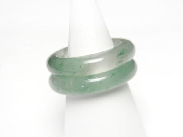 [Video] Fuchsite In Quartz Ring [Size 12][Size 14][Size 18][Size 20][Size 22&25] 2pcs
