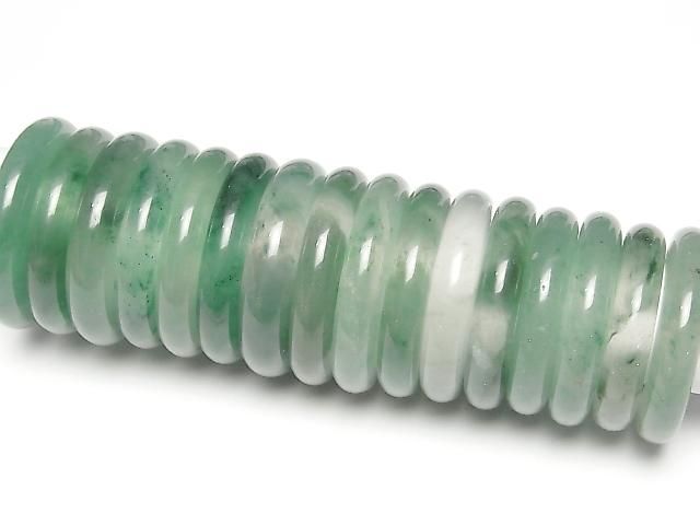 [Video] Fuchsite in Quartz Ring [Size 12][Size 14][Size 18] 2pcs
