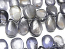 [Video] Iolite AA+ Pear Shape (Smooth) 1 Strand Beads (aprx. 7 inches/18 cm)