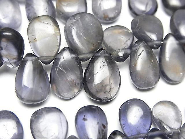 [Video] Iolite AA+ Pear Shape (Smooth) 1 Strand Beads (aprx. 7 inches/18 cm)