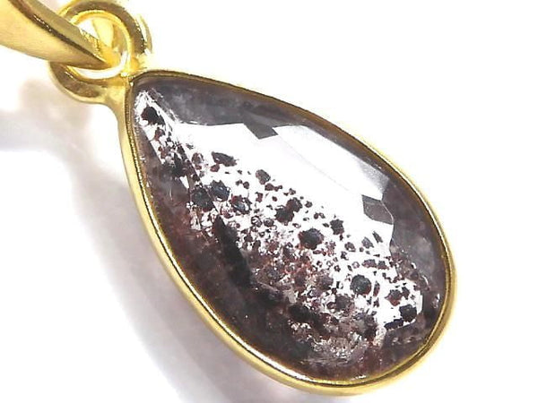 [Video][One of a kind] Elestial Quartz AAA Pendant 18KGP NO.365