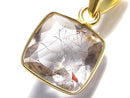 [Video][One of a kind] Elestial Quartz AAA Pendant 18KGP NO.371