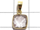 [Video][One of a kind] Elestial Quartz AAA Pendant 18KGP NO.371