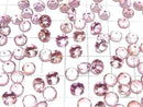 [Video] Pink Flash Crystal AAA- Loose stone Round Faceted 6x6mm 5pcs
