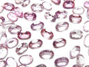 [Video] Pink Flash Crystal AAA- Loose stone Oval Faceted 6x4mm 10pcs