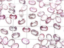 [Video] Pink Flash Crystal AAA- Loose stone Oval Faceted 6x4mm 10pcs