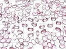 [Video] Pink Flash Crystal AAA- Loose stone Oval Faceted 6x4mm 10pcs
