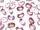 [Video] Pink Flash Crystal AAA- Loose stone Oval Faceted 8x6mm 3pcs