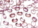 [Video] Pink Flash Crystal AAA- Loose stone Oval Faceted 8x6mm 3pcs