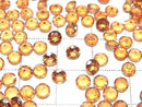[Video] Orange Flash Crystal AAA- Loose stone Round Faceted 4x4mm 10pcs