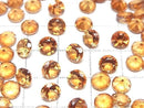 [Video] Orange Flash Crystal AAA- Loose stone Round Faceted 6x6mm 5pcs