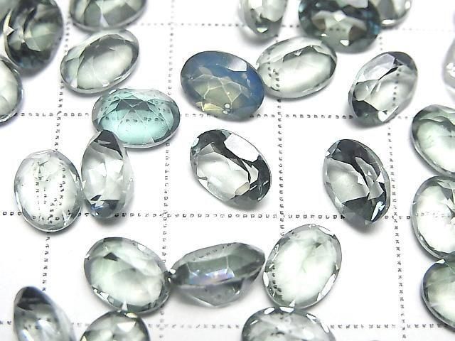[Video] Green Flash Crystal AAA- Loose stone Oval Faceted 8x6mm 3pcs