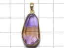 [Video][One of a kind] High Quality Ametrine AAA- Faceted Pendant 18KGP NO.5